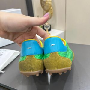 maison margiela mm6 sinters trainers green