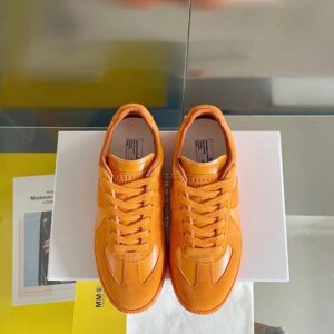 maison margiela mm6 orange german trainers