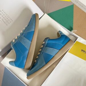 maison margiela mm6 blue german trainers