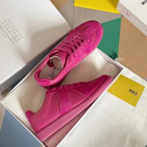 maison margiela mm6 pink german trainers
