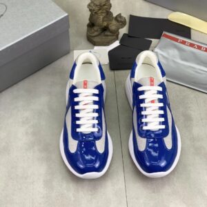 prada casual sneakers blue