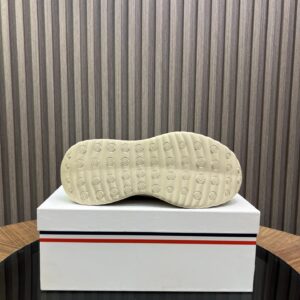 moncler ultra light knit beige sneakers