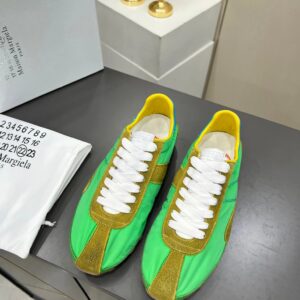 maison margiela mm6 sinters trainers green