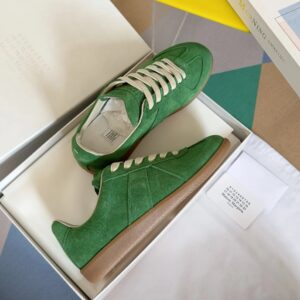 maison margiela mm6 german trainers green