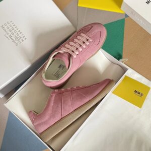 maison margiela mm6 german trainers pink