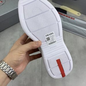 prada casual sneakers white