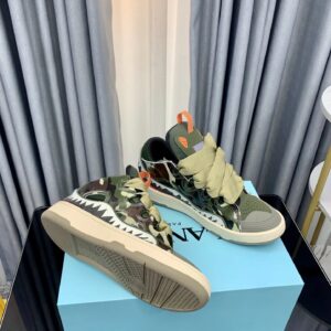 lanvin casual sneakers camo