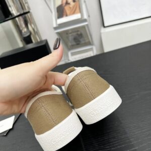 chanel vintage sneakers brown