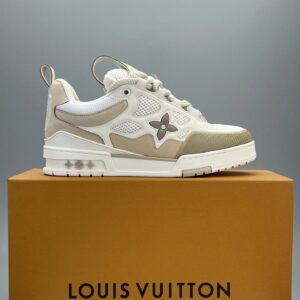 louis vuitton skate sneakers white beige