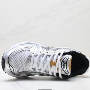 asics gel kayano 14 sneakers silver gold