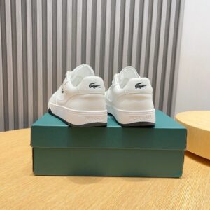 lacoste white leather sneakers