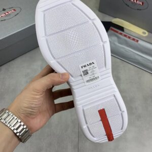 prada casual sneakers green