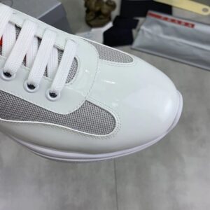 prada casual sneakers white