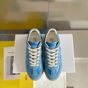 maison margiela mm6 blue german trainers