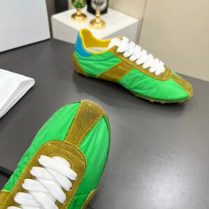 maison margiela mm6 sinters trainers green