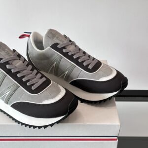 moncler pacey sneakers grey black