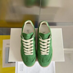 maison margiela mm6 german trainers green