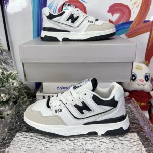 new balance 550 sneakers white black