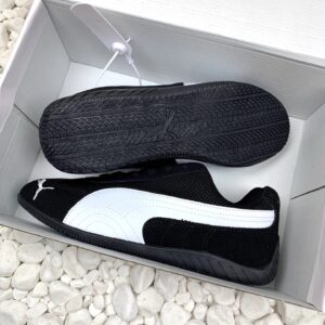 puma mesh sneakers black