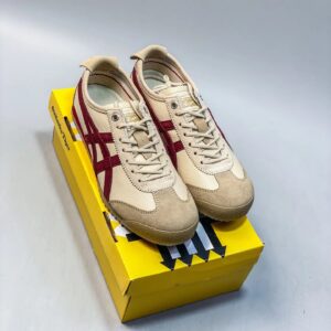 onitsuka tiger mexico 66 deluxe beige red