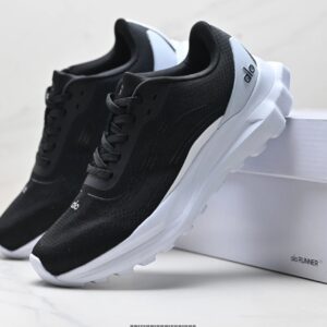alo yoga alo runner sneakers black white