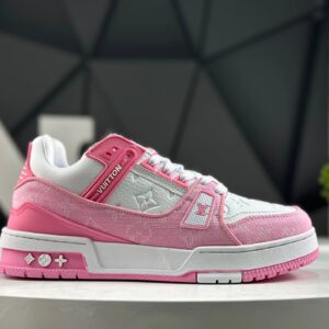 louis vuitton trainer maxi low leather sneaker multicolor