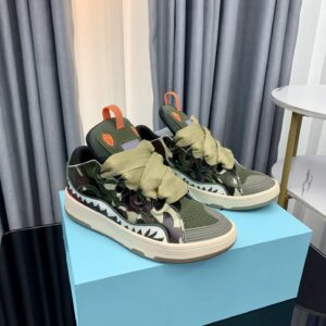 lanvin casual sneakers camo