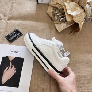 chanel panda sneakers 2024 white