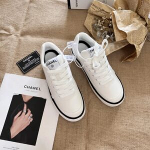 chanel panda sneakers 2024 white