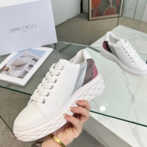 jimmy choo diamond sneakers multicolor
