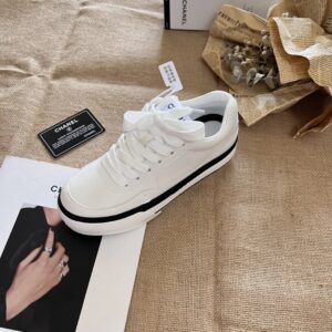 chanel panda sneakers 2024 white