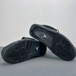 nike air jordan 4 retro sneakers black cat