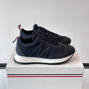 moncler pacey sneakers navy blue