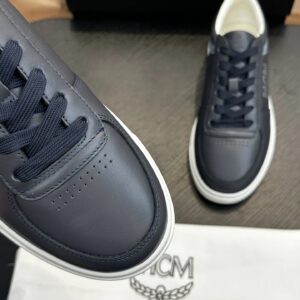 mcm skystream cubic monogram jacquard sneaker black