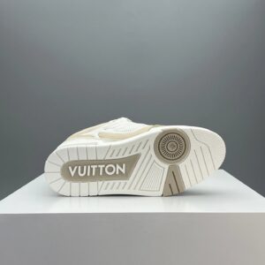 louis vuitton skate sneakers white beige