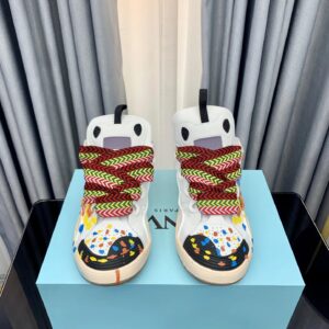 lanvin casual sneakers white/graffiti