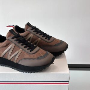 moncler pacey sneakers brown