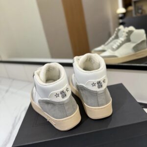 saint laurent sl61 sneakers white grey