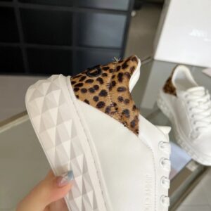jimmy choo leopard print diamond sneakers