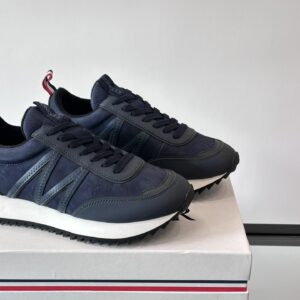 moncler pacey sneakers navy blue