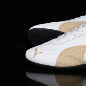 puma roma m motorsport sneakers white gold