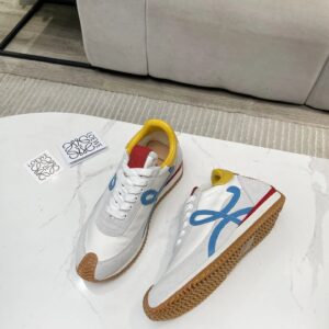 loewe hidden heel sneakers white blue