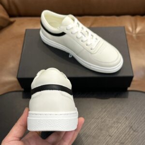 mcm skystream cubic monogram jacquard sneaker white