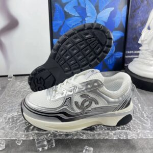 chanel 23c sneakers silver