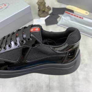 prada casual sneakers black