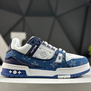 louis vuitton trainer maxi low leather sneaker multicolor