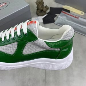 prada casual sneakers green