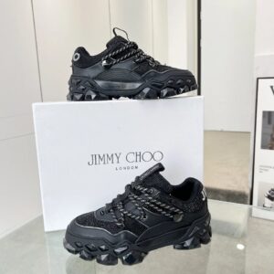 jimmy choo diamond x ii m sneakers black