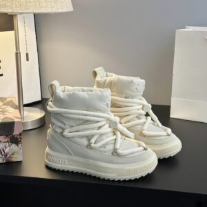 moncler mid boots white