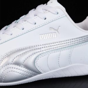 puma roma m motorsport sneakers white silver